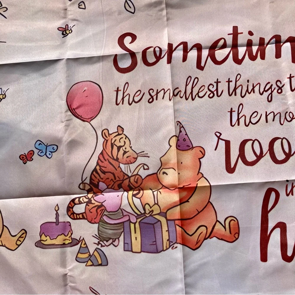 WINNIE The POOH Wall Decor Backdrop Nursery Wall Hanging Tapestry 5.9 x 3.9 feet